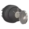 Eaton M22S-WRS3 Selettore azionato da chiave, 3 posizioni, a ritenuta, nero 216901