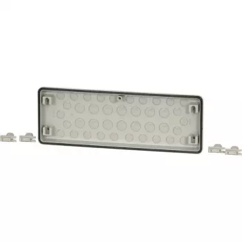Eaton FL4-2 Flangia per quadro elettrico, plastica grigia, 329 x 23 x 116 mm 014863