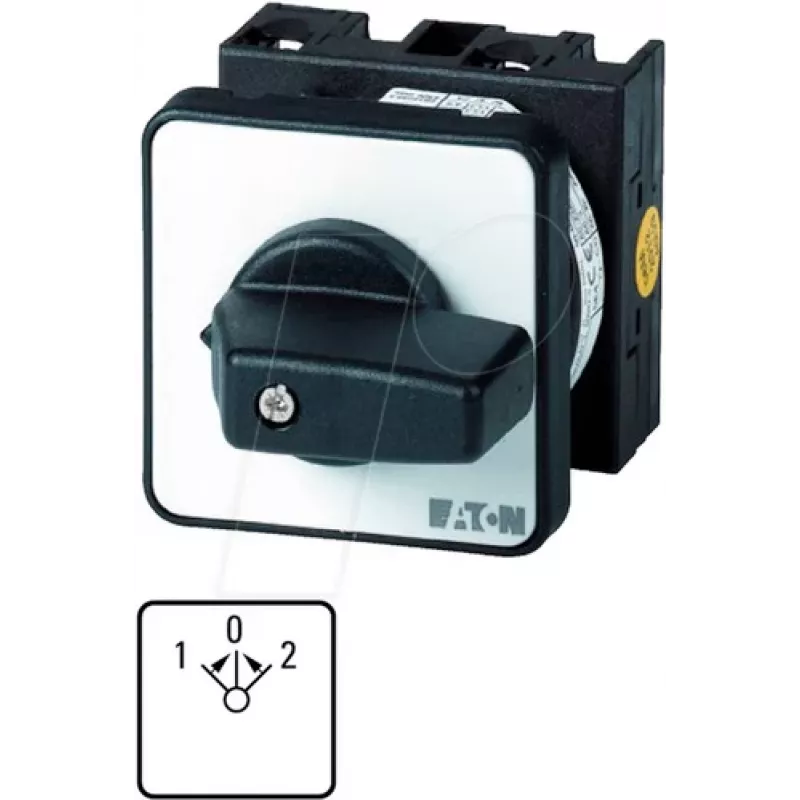 Eaton T0-3-8228/E Interruttore a camme 3 poli, 20 A, ON-OFF, nero 015112