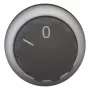 Eaton M22-W attuatore per selettore, anello frontale in plastica, nero