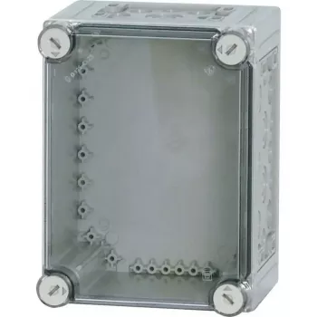 Eaton CI23E-125 Custodia in policarbonato, 300x200x125 mm, grigio, IP65, predisposizioni metriche 019570