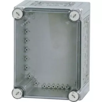 Eaton CI23E-125 Custodia in policarbonato, 300x200x125 mm, grigio, IP65, predisposizioni metriche 019570