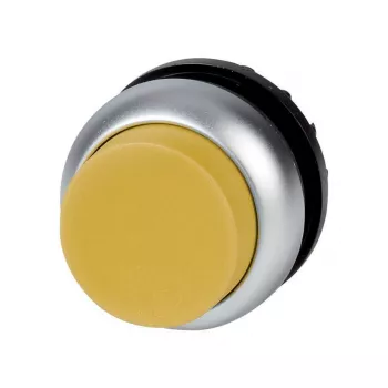 Eaton M22-DLH-Y Attuatore pulsante illuminato, rialzato, giallo, grezzo 216971