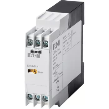 Eaton ETR4-51-A Relè temporizzatore stella-triangolo, 24-240V AC/DC, 3-60s, 2 CO, guida DIN 031884