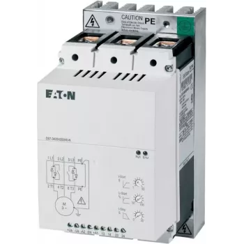 Eaton DS7-340SX041N0-N avviatore progressivo DS7, 41 A, 22 kW a 400 V, 200–480 V AC, tensione di comando 24 V DC, bypass integrato (134916)