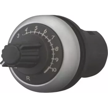 Eaton M22-R470K potenziometro rotativo, 470 kΩ, 0,5 W, a singolo giro, lineare, montaggio su quadro