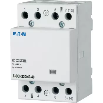 EATON Z-SCH230/40-40 contattore di installazione, 4 NO, 40 A, bobina 230 V AC 248852