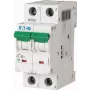 Eaton PXL-B6/2 interruttore automatico (MCB), 2 poli, curva B, 6 A, 10 kA, guida DIN 236225