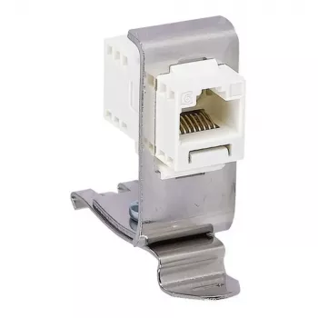 EATON modulo interfaccia dati ZSD-ZWR-RJ45, RJ45 su morsetti a vite, guida DIN, Cat.5e, schermato, grigio chiaro 171507