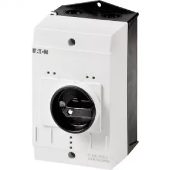 Eaton CI-K2-PKZ0-NA-G custodia vuota con interruttore rotativo, 160 x 100 x 100 mm, nero/grigio 262680