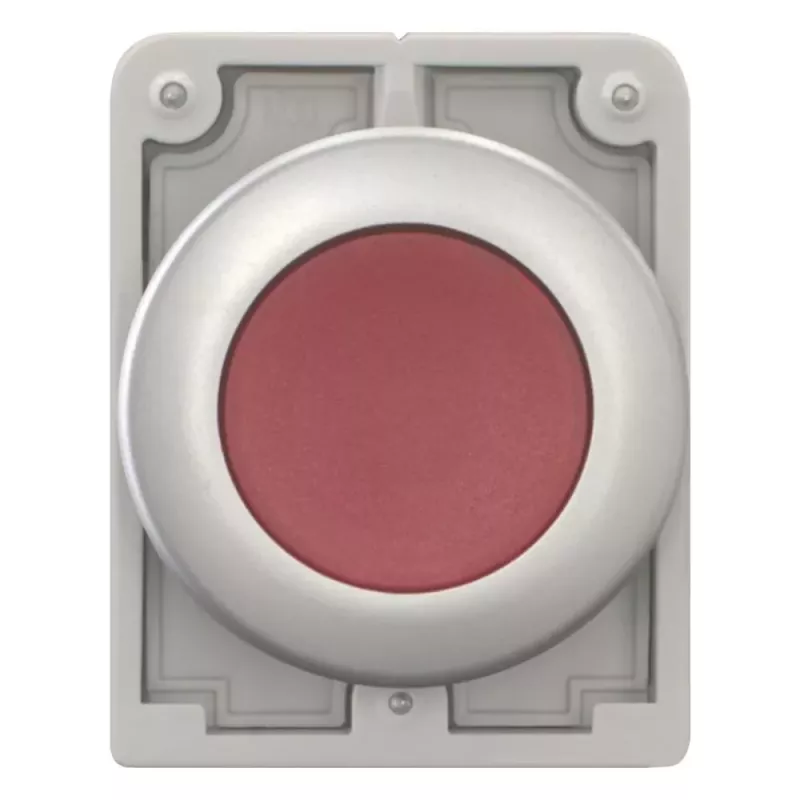 Eaton M30C-FDL-R attuatore pulsante piatto rotondo cromato rosso 182926
