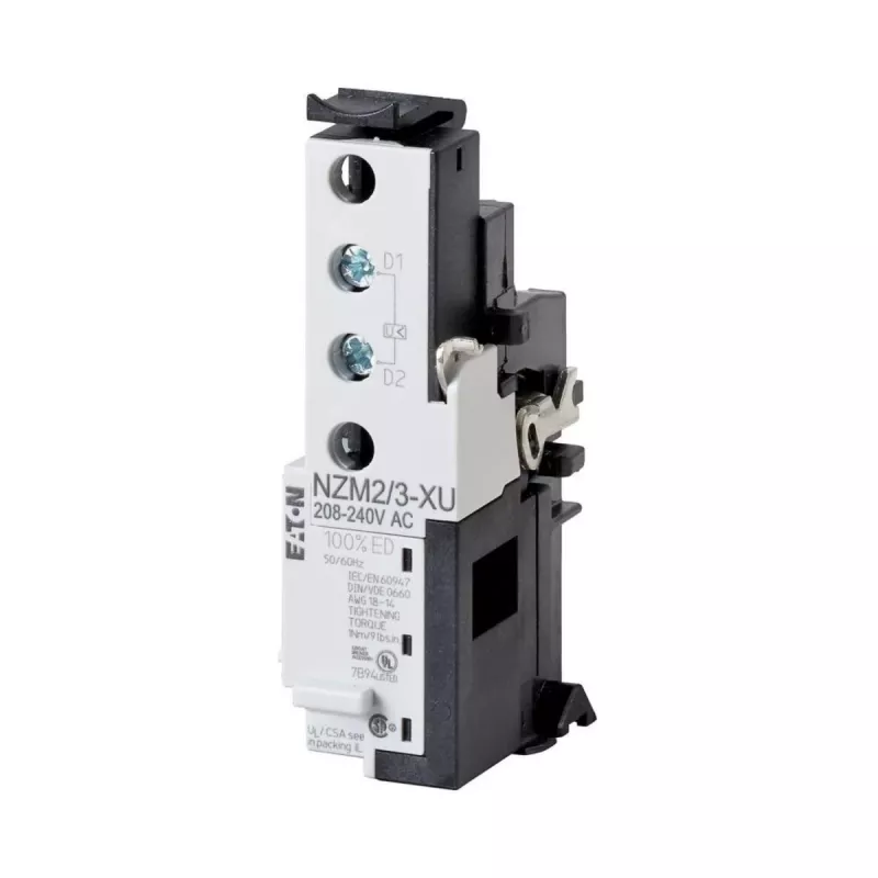 EATON sganciatore di minima tensione per NZM2/3, 208 V AC/DC, NZM2/3-XU208-2 (259499)