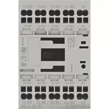 EATON DILA-22(24VDC)-PI contattore ausiliario, bobina 24 V DC, 2NO+2NC, connessioni Push-in 199218