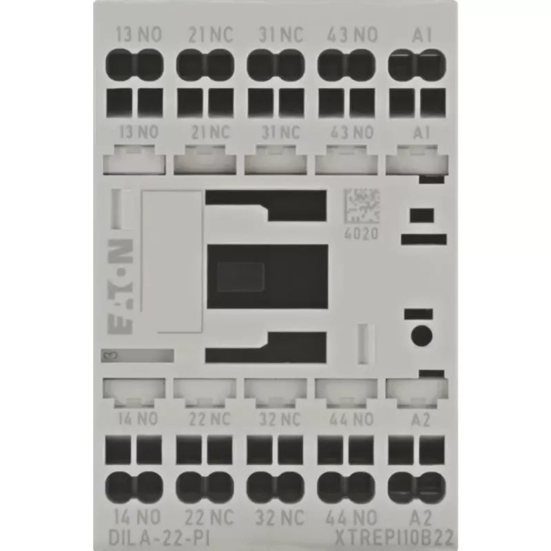 EATON DILA-22(24VDC)-PI contattore ausiliario, bobina 24 V DC, 2NO+2NC, connessioni Push-in 199218