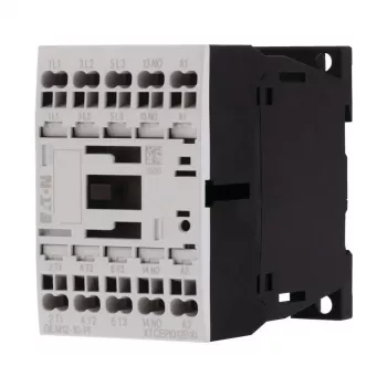 Eaton DILM12-10 contattore, 3 poli, 1 contatto ausiliario NO, bobina 230 V AC, 12 A, 5,5 kW 199239