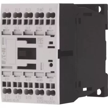 Eaton DILM12-10 contattore, 3 poli, 1 contatto ausiliario NO, bobina 230 V AC, 12 A, 5,5 kW 199239