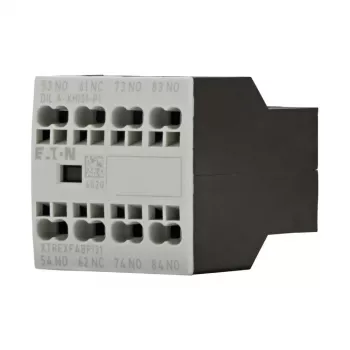 Eaton DILA-XHI31-PI blocco contatti ausiliari, 3NO+1NC, montaggio frontale, morsetti a vite, per contattori DILM7-DILM38 e relè DILA 199318
