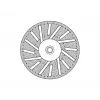 Donau Elektronik 1646 disco diamantato 22 mm per metallo, vetro, epossidico, 1 pz.