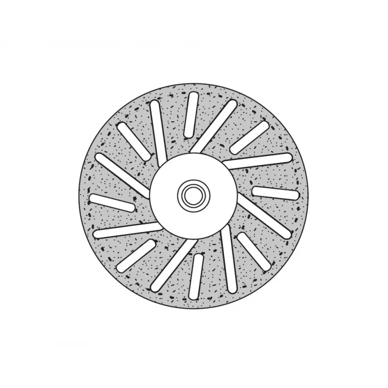 Donau Elektronik 1646 disco diamantato 22 mm per metallo, vetro, epossidico, 1 pz.