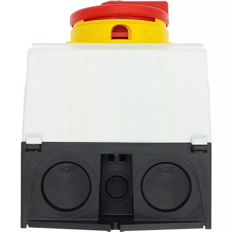 Eaton T3-3-8342/I2/SVB interruttore generale 6 poli, 32 A, rosso/giallo 207208