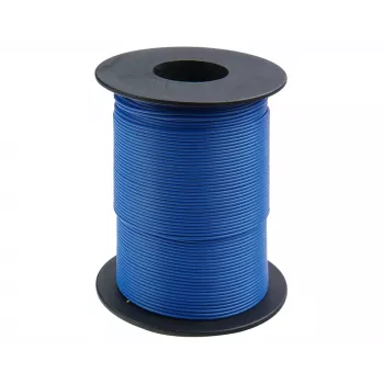 Donau Elektronik 105-2-100 filo di cablaggio 1 x 0,20 mm² blu 100 m