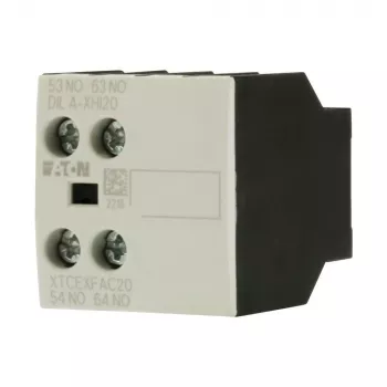 Eaton DILA-XHI20 blocco contatti ausiliari, larghezza 45 mm, nero/bianco, da -25 a 60 °C 276422