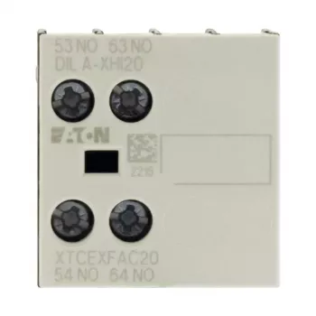 Eaton DILA-XHI20 blocco contatti ausiliari, larghezza 45 mm, nero/bianco, da -25 a 60 °C 276422