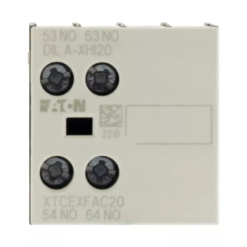 Eaton DILA-XHI20 blocco contatti ausiliari, larghezza 45 mm, nero/bianco, da -25 a 60 °C 276422