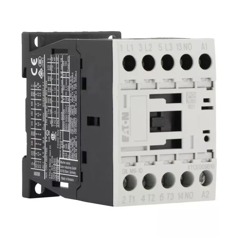 EATON DILM9-10 contattore 3 poli 9 A 24 V AC 50/60 Hz 1 NO 276694