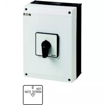 Eaton T5-4-8902/I5 interruttore generale 4 poli 63 A, nero/bianco 207214