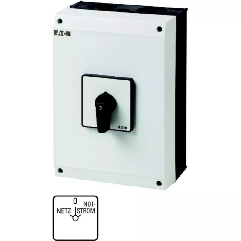 Eaton T5-4-8902/I5 interruttore generale 4 poli 63 A, nero/bianco 207214