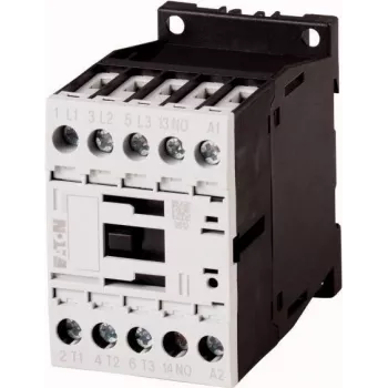 Eaton DILM12-10 24V 50Hz contattore di potenza 3 poli, 12 A, 5,5 kW, 1 contatto ausiliario NO, IP20 276817