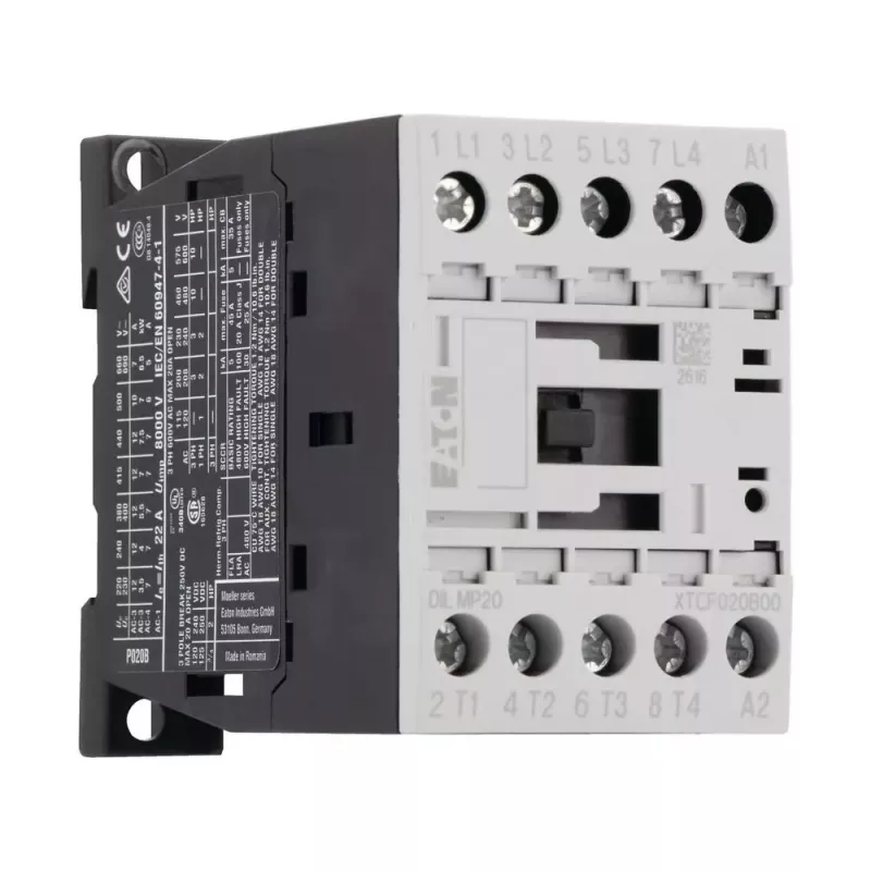 Eaton DILMP20 contattore 4 poli 20A AC-1 230V 50/60Hz 276978