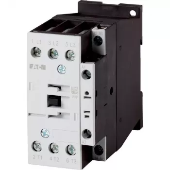 Eaton DILM17-10 24V 50Hz 3-Pole Power Contactor, 1NO Auxiliary, 17A AC-3, 7.5kW, Screw Terminals, IP00, DIN Rail/Screw Mount 276991