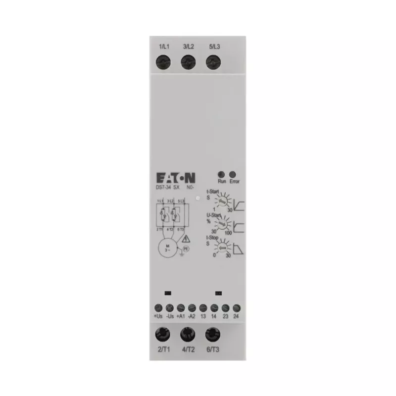 Eaton DS7-342SX024N0-N avviatore progressivo, 24 A, 200-480 V AC, comando 24 V AC/DC, 11 kW