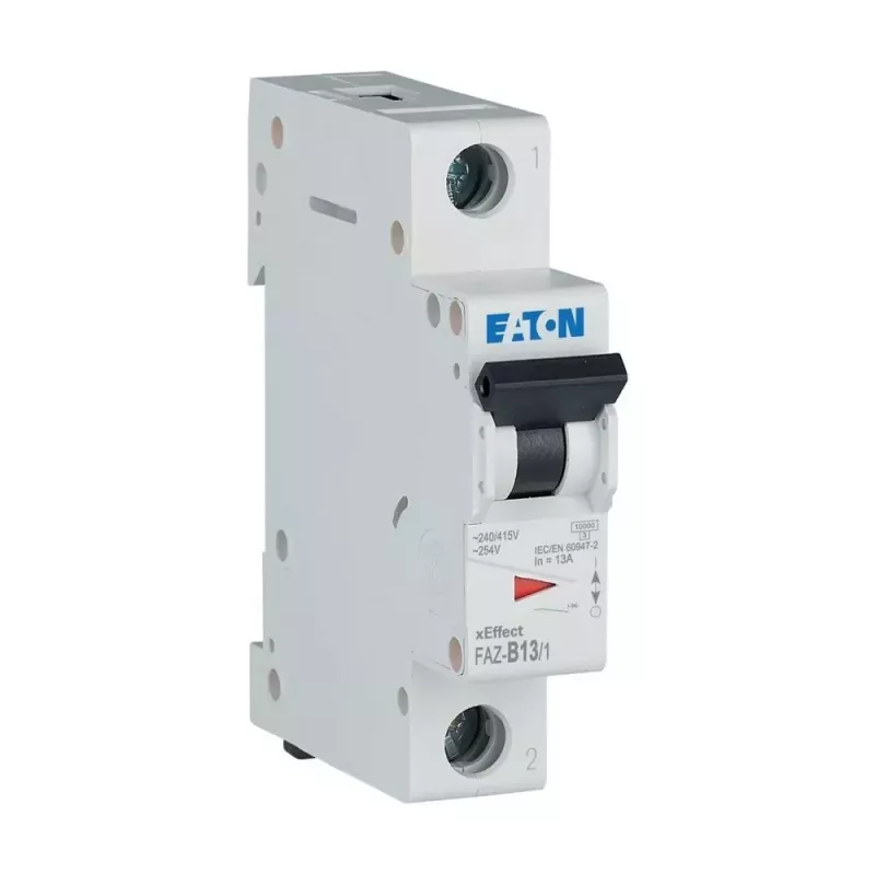 EATON FAZ-B13/1 interruttore automatico, 1 polo, 13 A, caratteristica B, 6 kA 278533