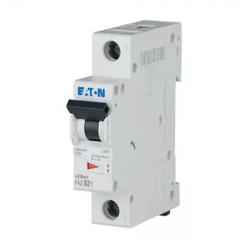 Eaton FAZ-S2/1 interruttore automatico 2 poli 1 A tipo S 10 kA 278607