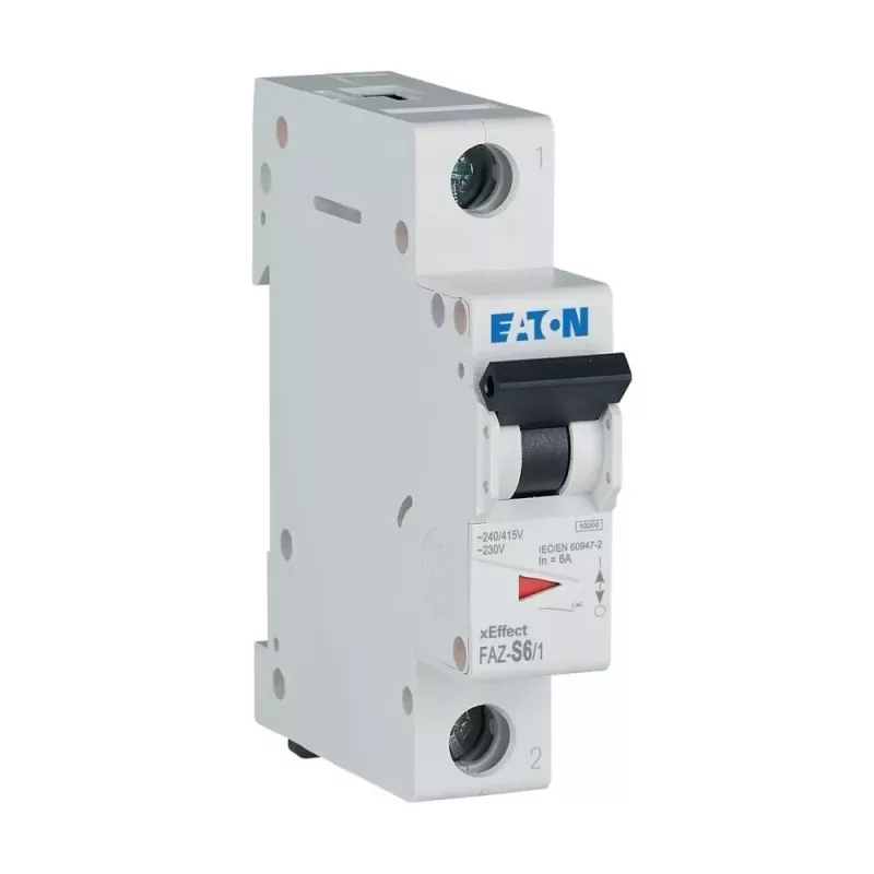 Eaton FAZ-S6/1 Interruttore magnetotermico, unipolare, S6 278610