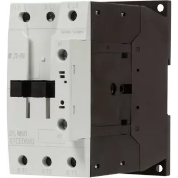 Eaton DILM50 contattore di potenza, 3 poli, 50 A AC-3, bobina 230 V AC, IP00, bianco 277830