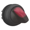 Eaton M22S-WLKV-R azionamento per selettore, 2 posizioni a scatto, manopola nera, anello frontale in plastica 284399