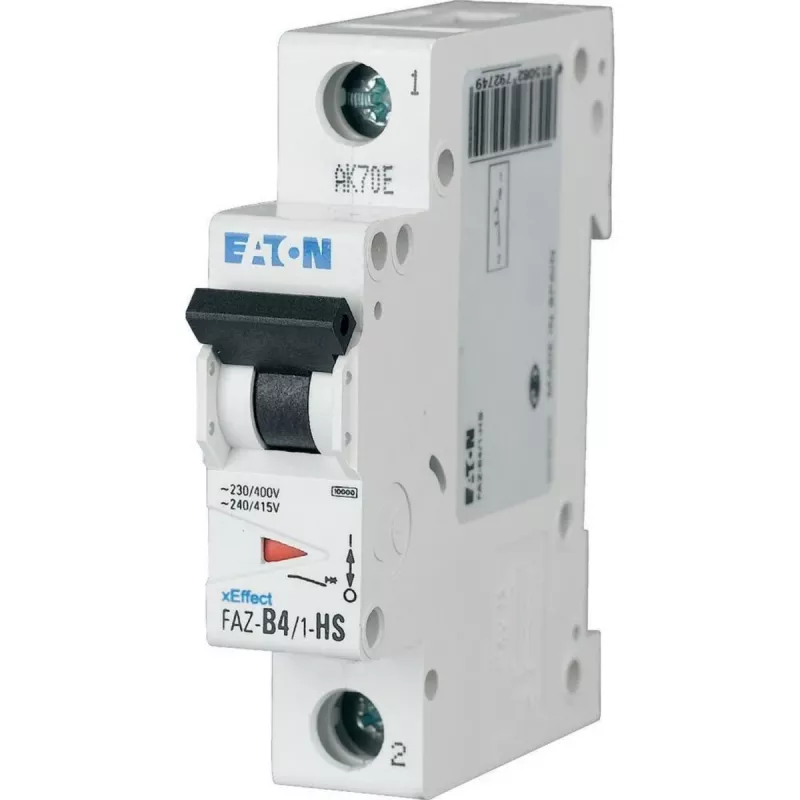 Eaton FAZ-B4/1-HS interruttore automatico magnetotermico Type-B 4A 1 polo 10kA 279274