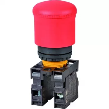 Eaton M22-PV/K11 pulsante, 1 NO + 1 NC, attuatore a filo, nero, montaggio 22,5 mm, morsetti a vite 216516-RD