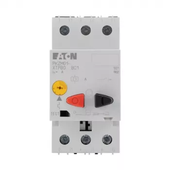 EATON PKZM01-10 interruttore di protezione motore, 6,3-10 A, 3 poli, pulsante 278484