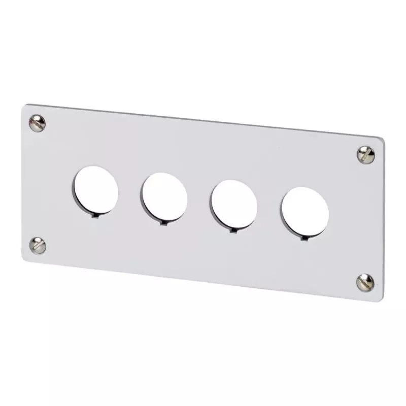 Eaton M22-E4 piastra di montaggio per 4 apparecchi di comando, antracite 216545