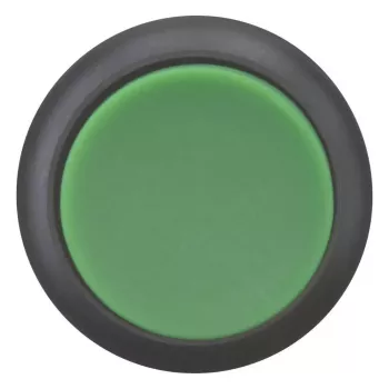 Eaton Moeller M22 attuatore pulsante, rialzato, a impulso, verde, anello frontale in plastica, 22,5 mm 216645