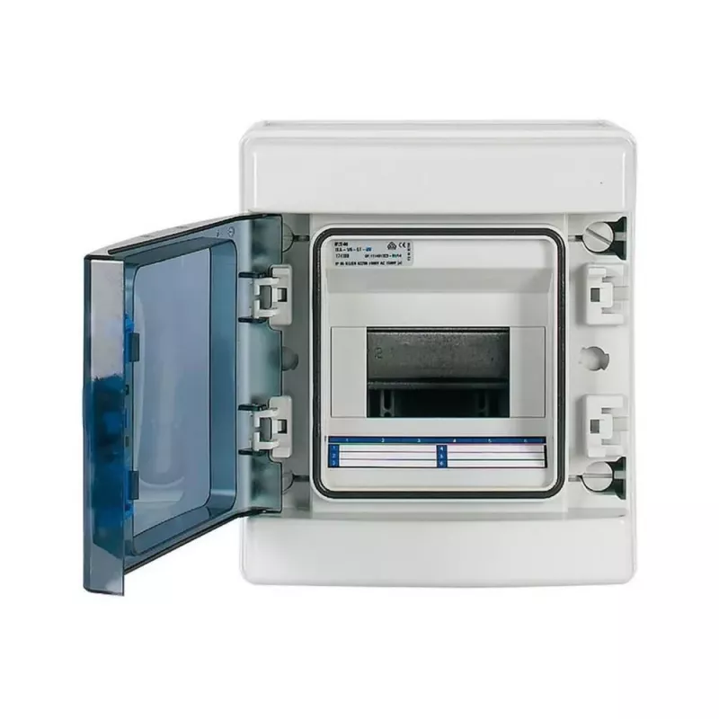 Eaton 174222 IKA-1/6-ST quadro di distribuzione da parete, 1 fila, 6 moduli, bianco