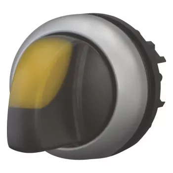 Eaton M22-WLK3-Y attuatore selettore rotativo illuminato, 3 posizioni, giallo