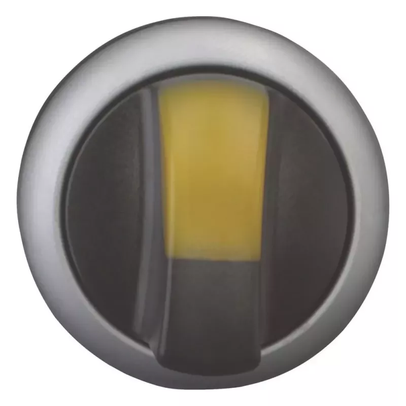 Eaton M22-WLK3-Y attuatore selettore rotativo illuminato, 3 posizioni, giallo