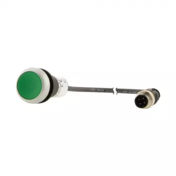 Eaton C22-D-G-K10-P3 pulsante a filo, verde, 1NO, a impulso, 22,5 mm 181632