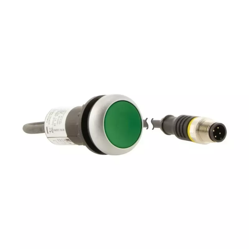 Eaton C22-D-G-K10-P3 pulsante, a filo, a impulso, verde, 1NO 181632